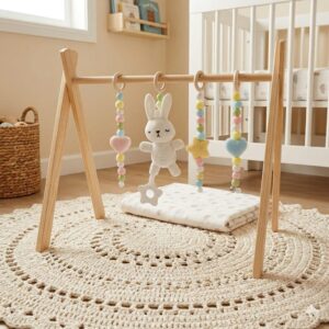 Pastel Dreams Rattle & Dangle Set