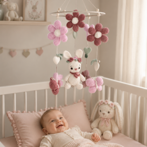 Bunny Blossom Mobile🌸
